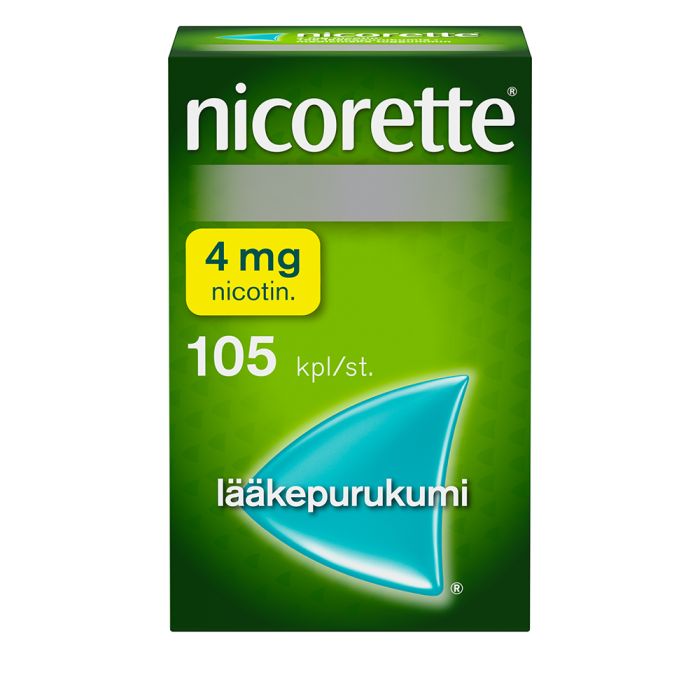 NICORETTE lääkepurukumi 4 mg 105 fol kuva 2