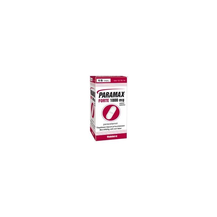 PARAMAX FORTE tabletti 1000 mg 15 fol kuva 2