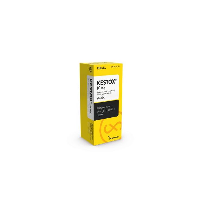 KESTOX tabletti, kalvopäällysteinen 10 mg 100 fol kuva 2