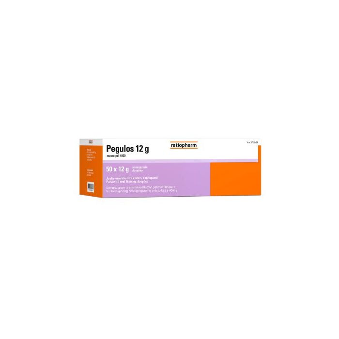 PEGULOS jauhe oraaliliuosta varten, annospussi 12 g 50 x 12 g