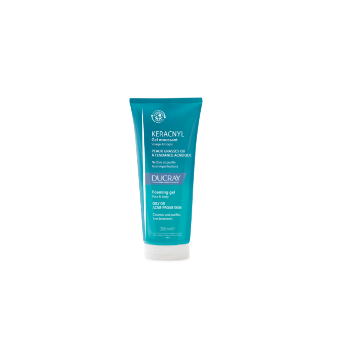 Ducray Keracnyl Foaming Gel 200 ml kuva 2