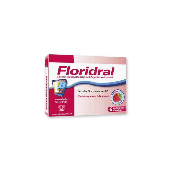 Floridral vadelma annosjauhe 6x6,8 g kuva 2
