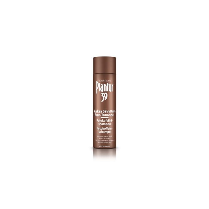 Plantur 39 Ruskea Sävyttävä fytokofeiinishampoo 250 ML kuva 2