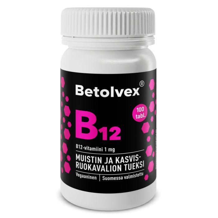 Betolvex 1 mg B12-vitamiini 100 tabl kuva 2
