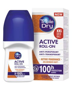 Triple Dry 100h Active Men antiperspirant roll-on tuoksu 50 ml