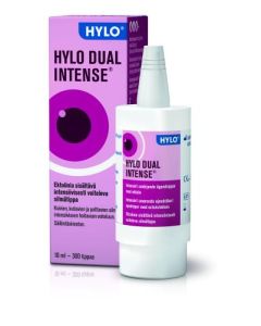 HYLO Dual Intense hyaluronihappo 2,0 mg/ml + ektoiini 20 mg/ml 10 ml