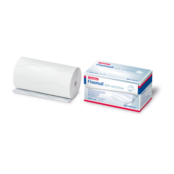 FIXOMULL SKIN SENSITIVE 10CM X 2M RULLA, SILIKONIKIINNITYS 1 KPL