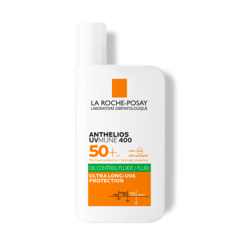 LRP Anthelios UVMUNE 400 Oil Control aurinkosuoja SPF50+ rasvoittuvalle iholle 50 ml