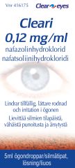 CLEARI silmätipat, liuos 0,12 mg/ml 5 ml