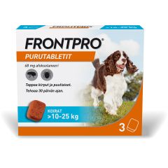 Frontpro purutabletti 68 mg 3 fol
