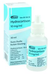 HYDROCORTISON liuos iholle 10 mg/ml 30 ml