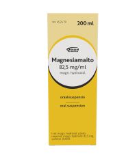 MAGNESIAMAITO oraalisuspensio 82,5 mg/ml 200 ml