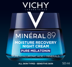 Vichy Minéral 89 Moisture Recovery -yövoide 50 ml